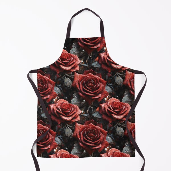 Item preview, Red Rose Power - Passionate Seamless Digital Pattern designed and sold by KaleidoKiosk.