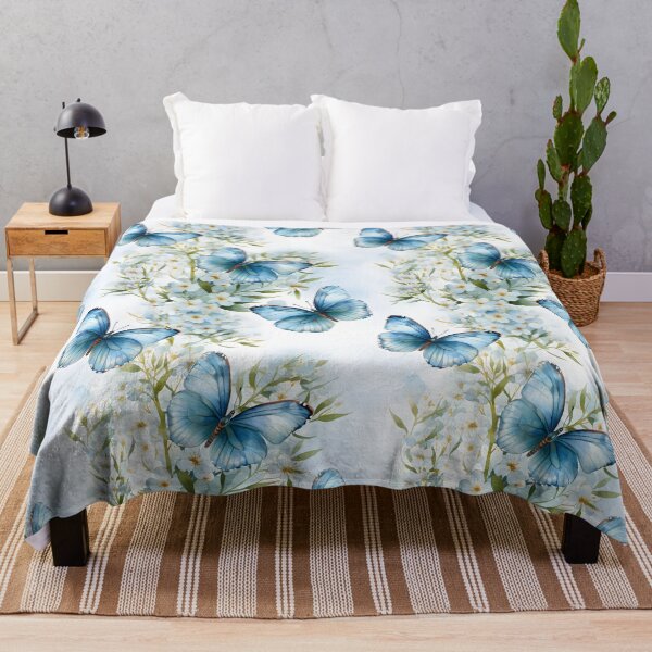 Item preview, Butterflies Watercolor 9 - Adonis designed and sold by DigitalPatternx.