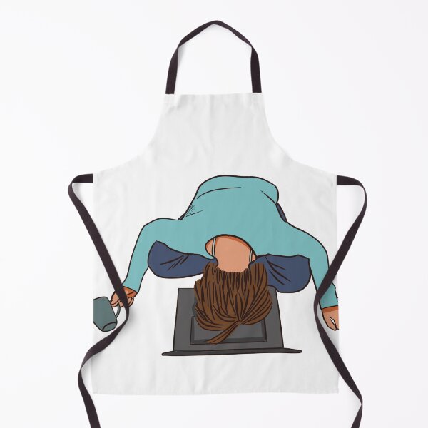 Item preview, Illustration of tired girl designed and sold by Hessah-HA.