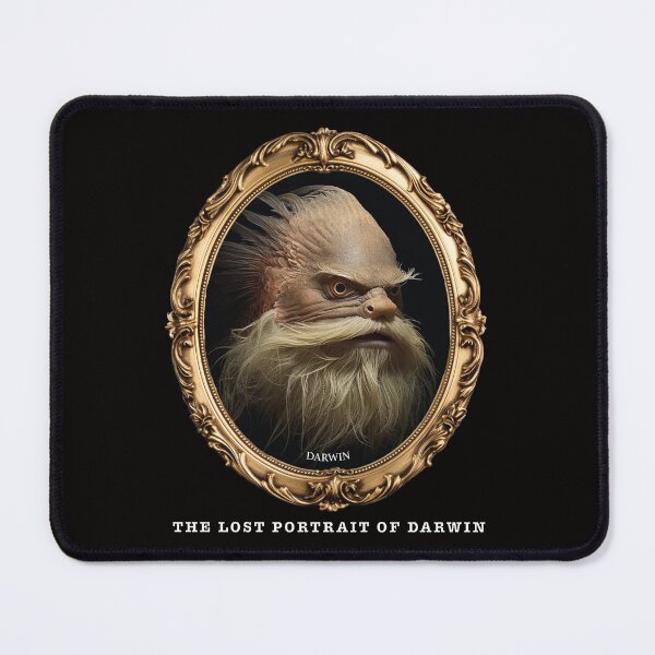 Item preview, The Lost Portrait of Darwin designed and sold by The Levee Designs.