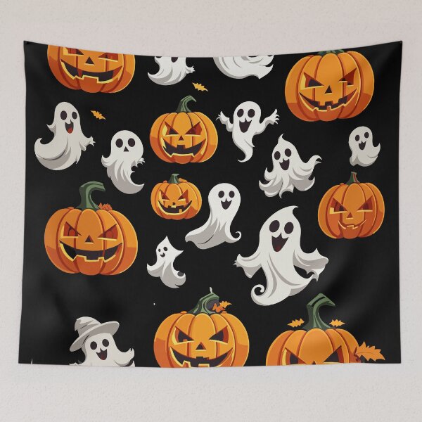 Item preview, Ghost and pumpkin designed and sold by jkrphoto.