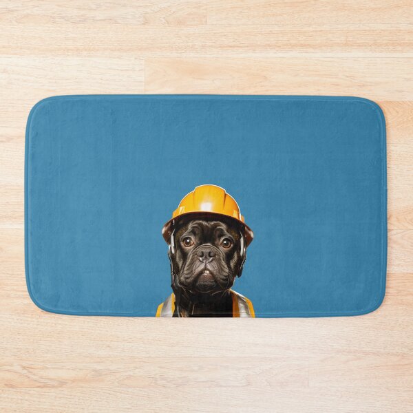 Item preview, A dog in a construction helmet designed and sold by Andrey Tarakanov.