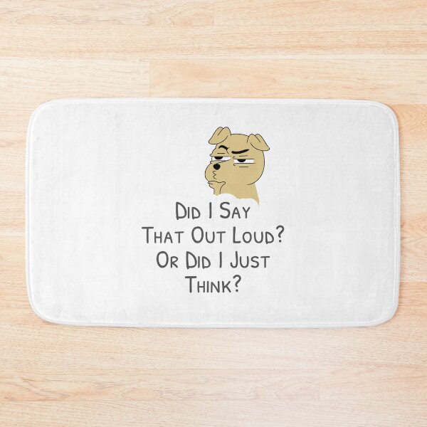 Item preview, Funny and Cute Puppy making THAT ONE QUESTION designed and sold by José David.