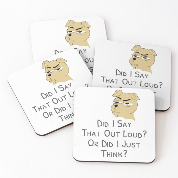 Item preview, Funny and Cute Puppy making THAT ONE QUESTION designed and sold by José David.