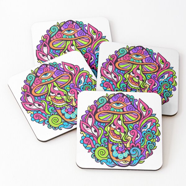 Item preview, Progress Psychedelic illusion Ai art fungi art simple Music rock lgbt Mens Womens Kids Funny Nature Lovers  designed and sold by Martolina33.