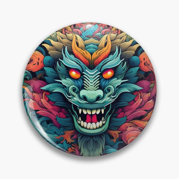 Item preview, Psychedelic Water Dragon: Aquatic Illusion designed and sold by PsyCloth.