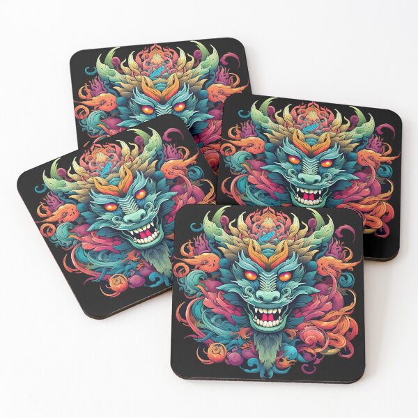 Item preview, Psychedelic Water Dragon: Aquatic Illusion designed and sold by PsyCloth.