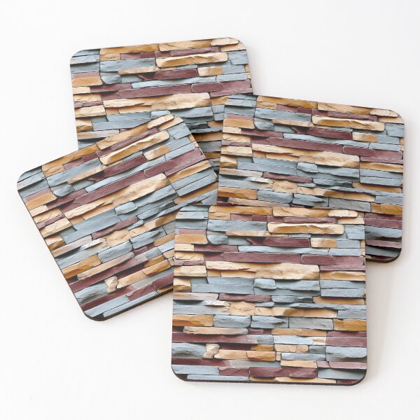 Item preview, Multicolour Decorative Stone Wall Cladding Pattern designed and sold by Sturdust.
