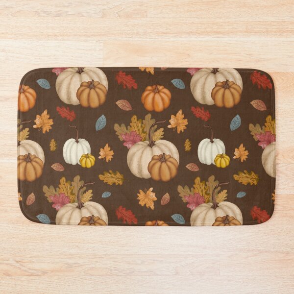 Item preview, Pumpkin Fall Forest Brown designed and sold by LovPrime.