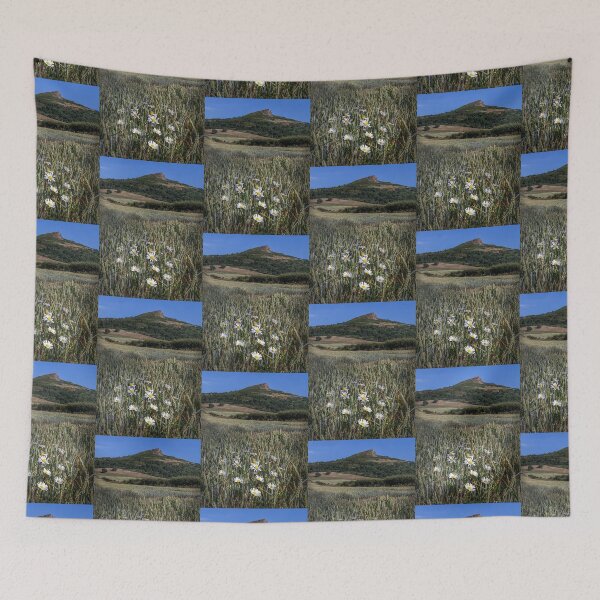 Item preview, Roseberry Topping and Ox-eye Daisies designed and sold by Incakola1.