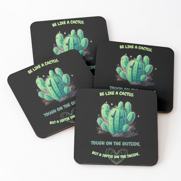 Item preview, Cactus. Be like cactus, tough on the outside, but a softie on the inside - funny designed and sold by GlunmanStore.