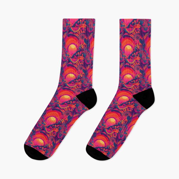 Item preview, Neon Sunset Pattern  designed and sold by Theo-B.