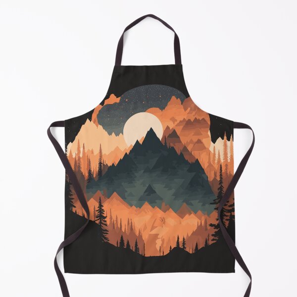 Item preview, Mountains under the moonlight designed and sold by elearah1.