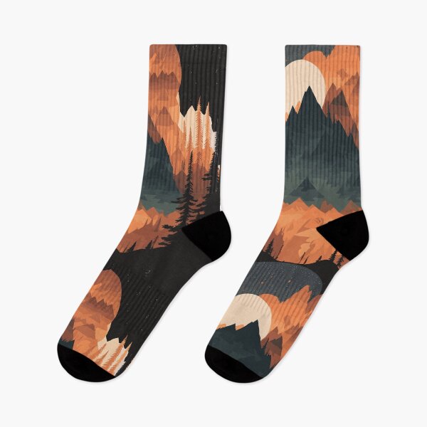 Item preview, Mountains under the moonlight designed and sold by elearah1.