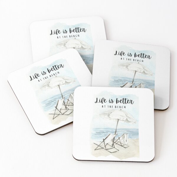 Item preview, Life is better at the beach designed and sold by S-and-W-4ever.
