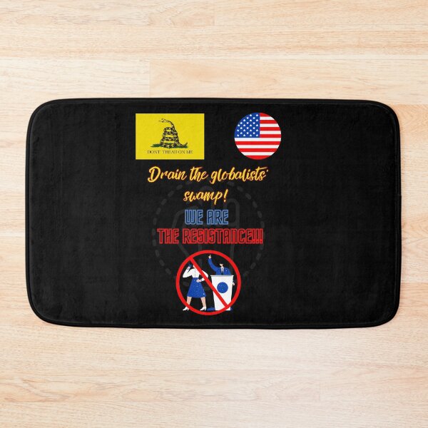 Item preview, Drain the globalists swamp! WE ARE THE RESISTANCE!!! designed and sold by STO1KA.