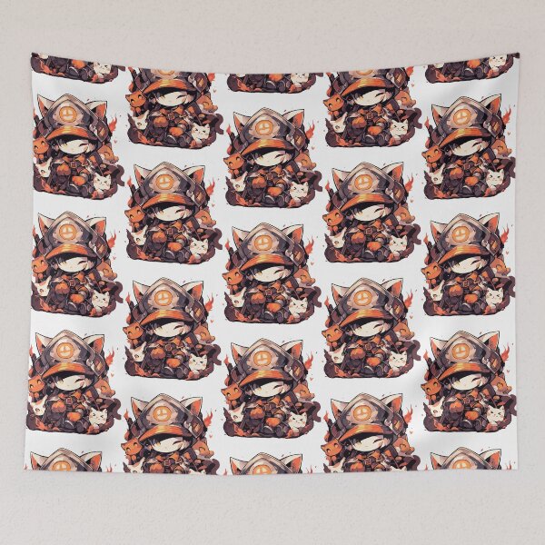 Item preview, Blaze Brigade The Feline Firefighters designed and sold by VerenaSepulveda.