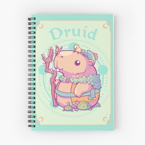 Item preview, Druid Capybara designed and sold by piratadandi.