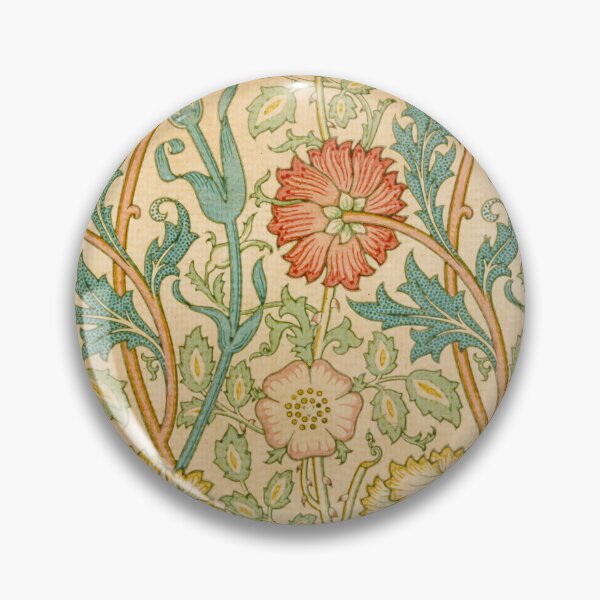 Item preview, Pink and Rose Pattern - Vintage Brittish Painting designed and sold by HistorySimple.