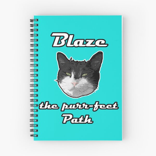 Item preview, Blaze the purr-fect perfect path designed and sold by VerenaSepulveda.