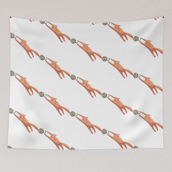 Item preview, Cat Playing With A Ball Of String designed and sold by VerenaSepulveda.