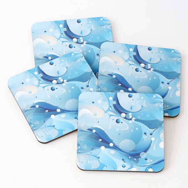 Item preview, Blue Swirl Pattern  designed and sold by ArtbyAiGallery.