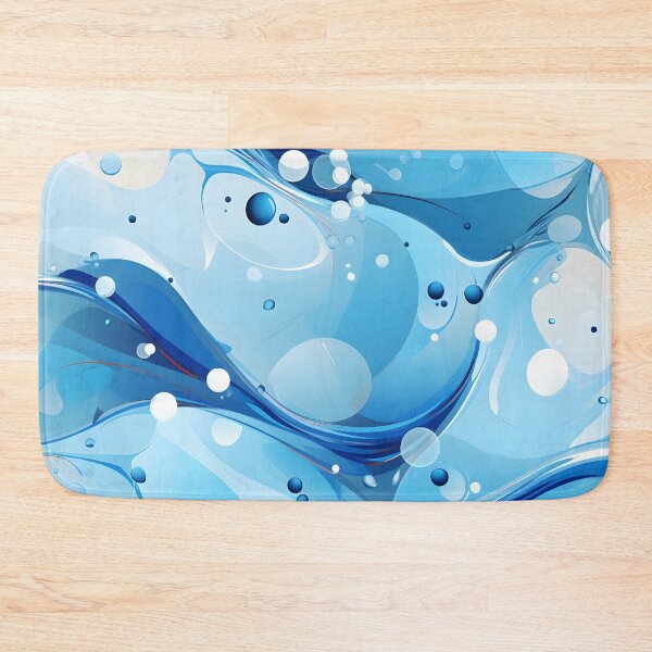 Item preview, Blue Swirl Pattern  designed and sold by ArtbyAiGallery.