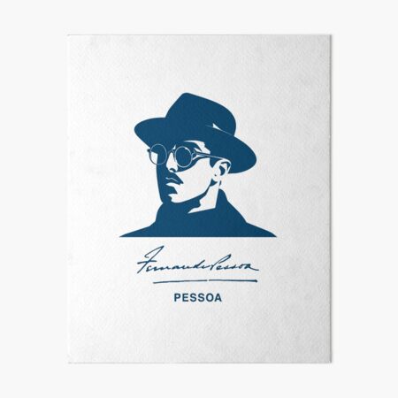 Artikel-Vorschau von Dichter Fernando Pessoa, Kunstwerk Nr. 10 Blau, designt und verkauft von Bauani.