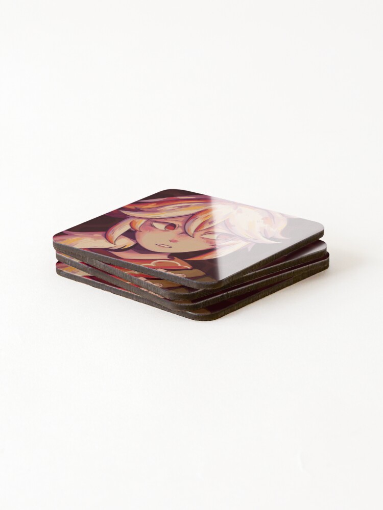 Thumbnail 4 of 5, Coasters (Set of 4), Kazuha designed and sold by Rover-Rotten.