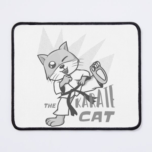Item preview, The Karate cat, cute design ideal for people who love karate and cats designed and sold by VerenaSepulveda.