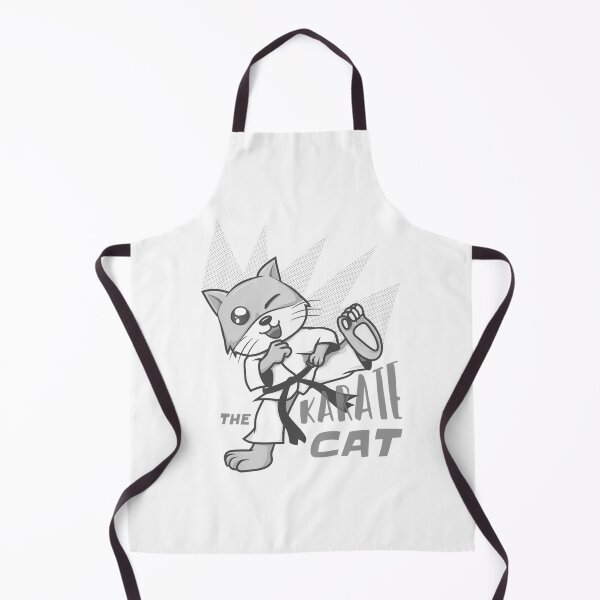 Item preview, The Karate cat, cute design ideal for people who love karate and cats designed and sold by VerenaSepulveda.
