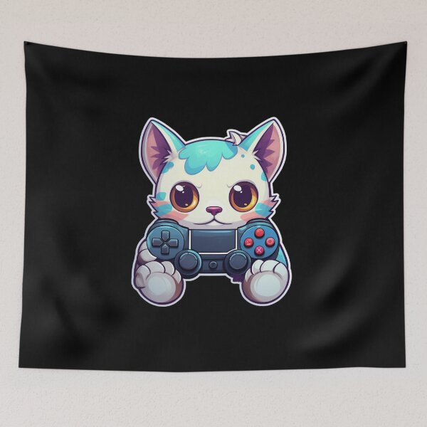 Item preview, Gamer cat designed and sold by Mateusz Majcherek.