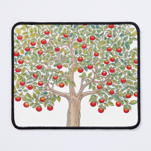 Item preview, Apple tree drawing designed and sold by ComicsFactory.