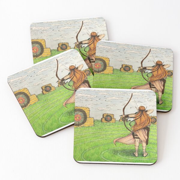 Item preview, Blind Elven Archer Training designed and sold by Jenny Pan.
