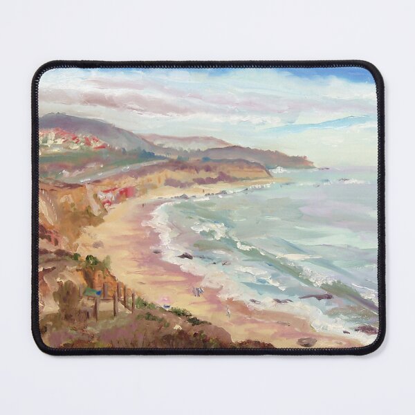 Item preview, Crystal Cove - Bluff Point View (En Plein Aire) painting designed and sold by wildrooster4fun.