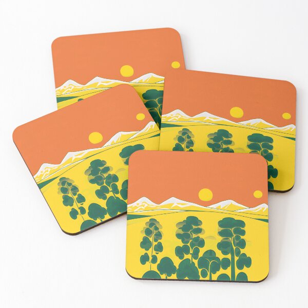 Item preview, sunset landscape 2023 july 28 tileartwork designed and sold by tileartwork.