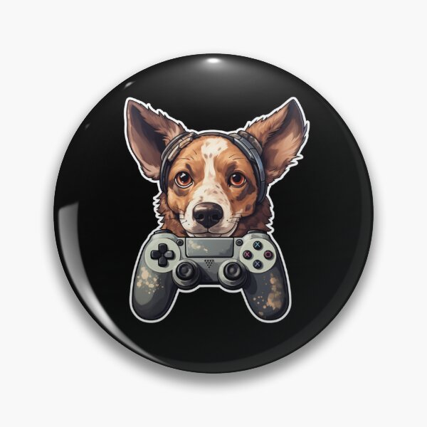 Artikelvorschau, Gamer-Hund, Controller, Gamer-Kawaii, süßer Hund, Gamer-Königin entworfen und verkauft von Mateusz Majcherek.