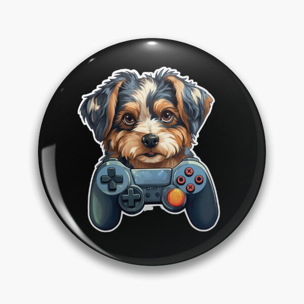 Artikelvorschau, Gamer-Hund, Controller, Gamer-Kawaii, süßer Hund, Gamer-Königin entworfen und verkauft von Mateusz Majcherek.