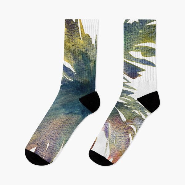 Item preview, Vibrant Colorful Loose Watercolor Tropical Palm Tree designed and sold by Valerie Englehart.