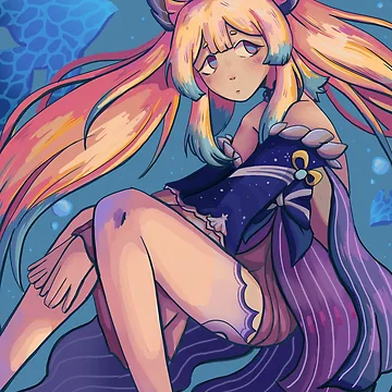 Artwork thumbnail, Kokomi by Rover-Rotten