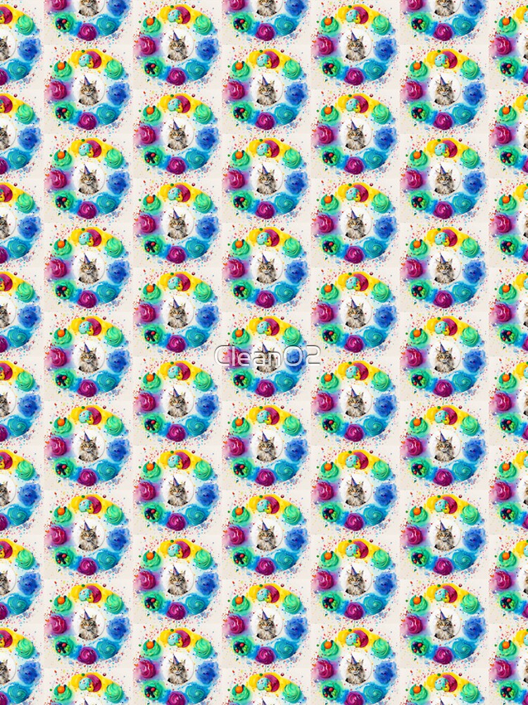 Thumbnail 4 of 4, Samsung Galaxy Phone Case, Maine coon's birthday(pattern)_CleanO2 designed and sold by CleanO2.