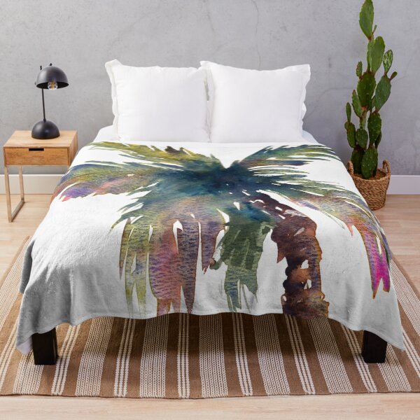 Item preview, Vibrant Colorful Loose Watercolor Tropical Palm Tree designed and sold by Valerie Englehart.