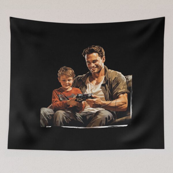 Item preview, World best dad, Gamers gonna game, gamer dad designed and sold by Mateusz Majcherek.