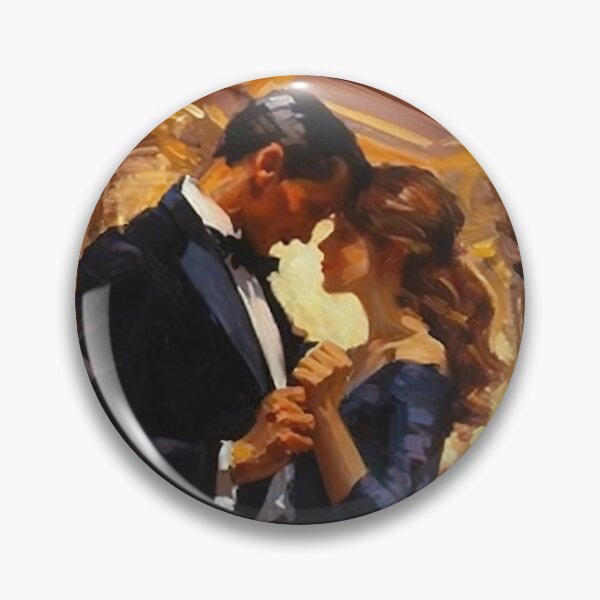 Item preview, Elegant Passionate Ballroom Dance Couple Watercolor designed and sold by Lamarcy.