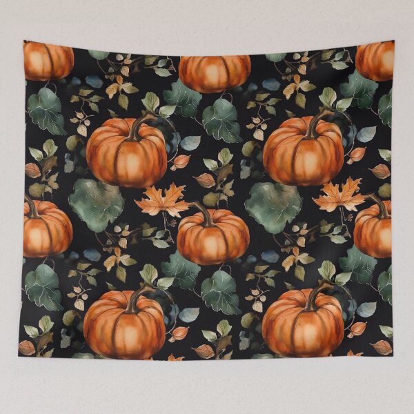Item preview, Watercolor Pumpkins designed and sold by PietyandDesire.