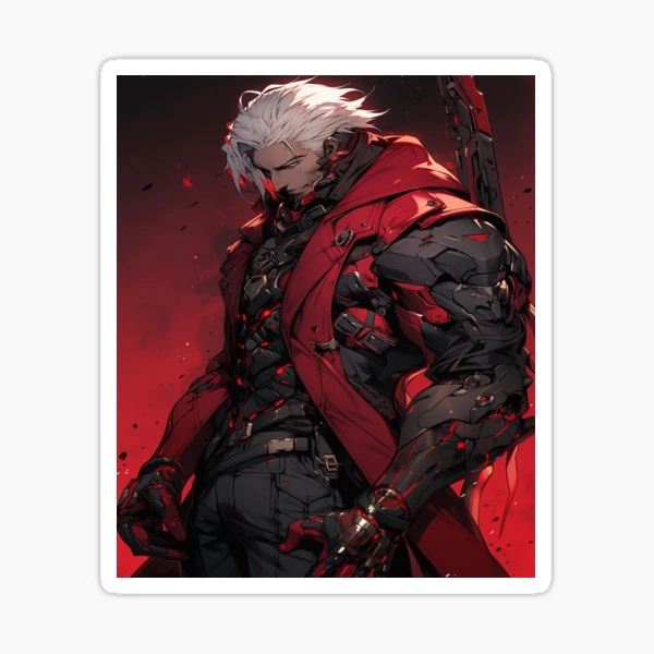 Dante - Devil May Cry - Fury Sticker for Sale by Splatter-arts