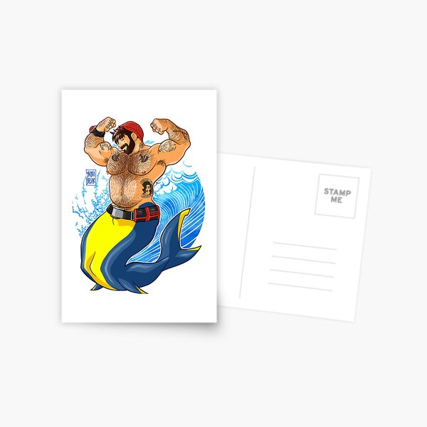 ADAM LIKES SCUBA DIVING Postcard