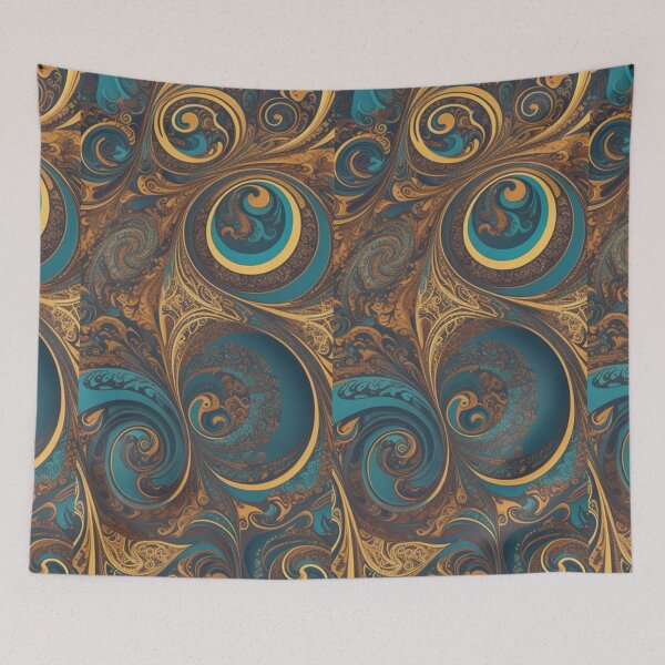 Item preview, A unique pattern featuring intricate swirls and lines designed and sold by likbatonboot.