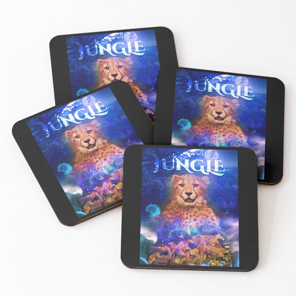 Item preview, Animals in the Jungle - Cheetah, Leopard, Cats, Cat, Wild Cat, Forest designed and sold by EtheleneMena.