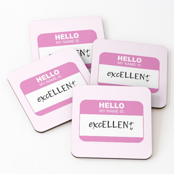 Item preview, Hello my name is excELLENt designed and sold by Ellen Wilberg.